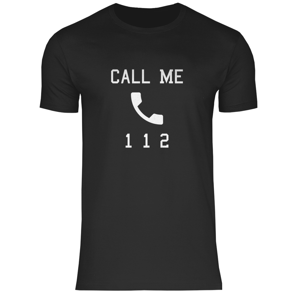 Herren T-Shirt - Call Me 112