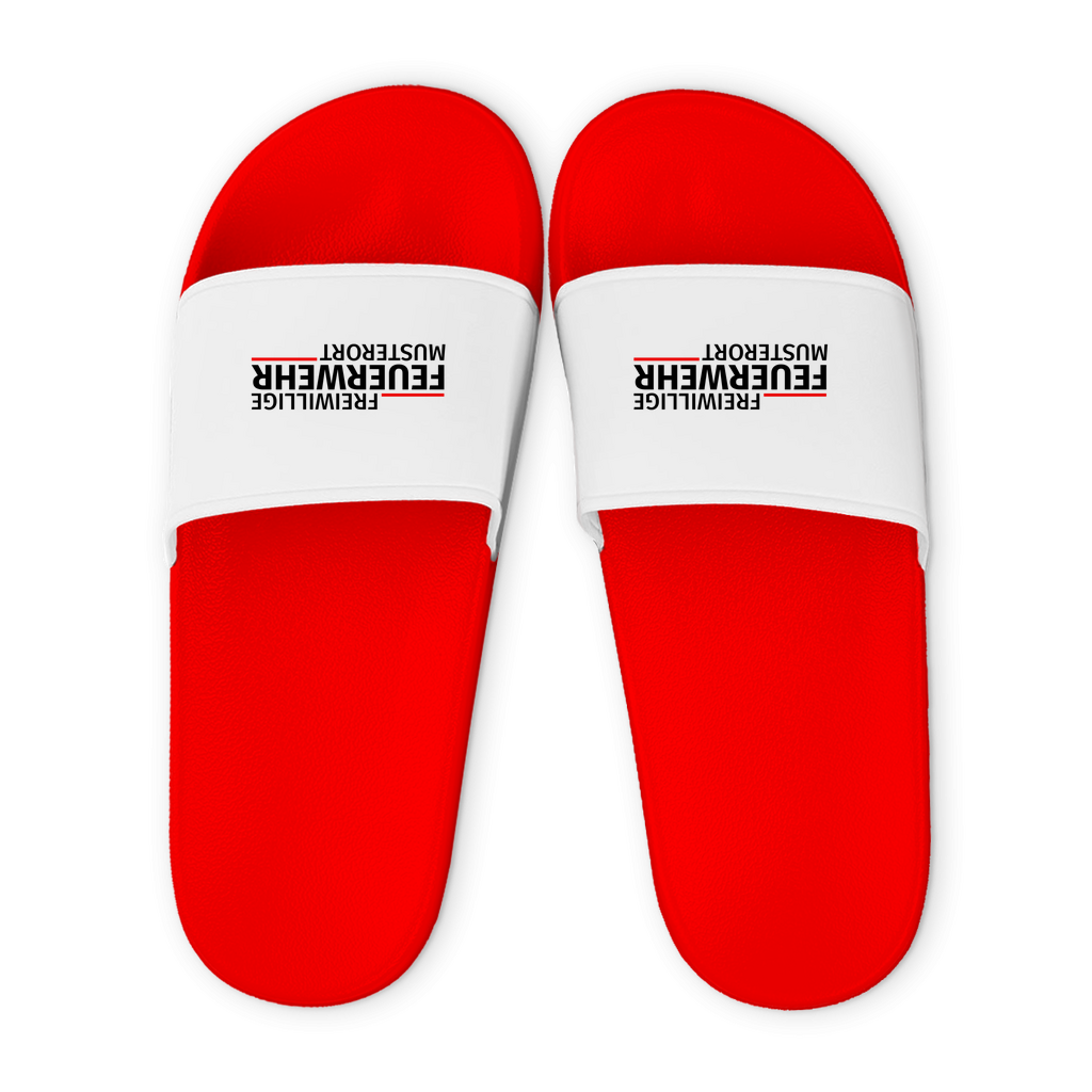 Badelatschen - Modern Freiwillige Feuerwehr (Personalisierbar)