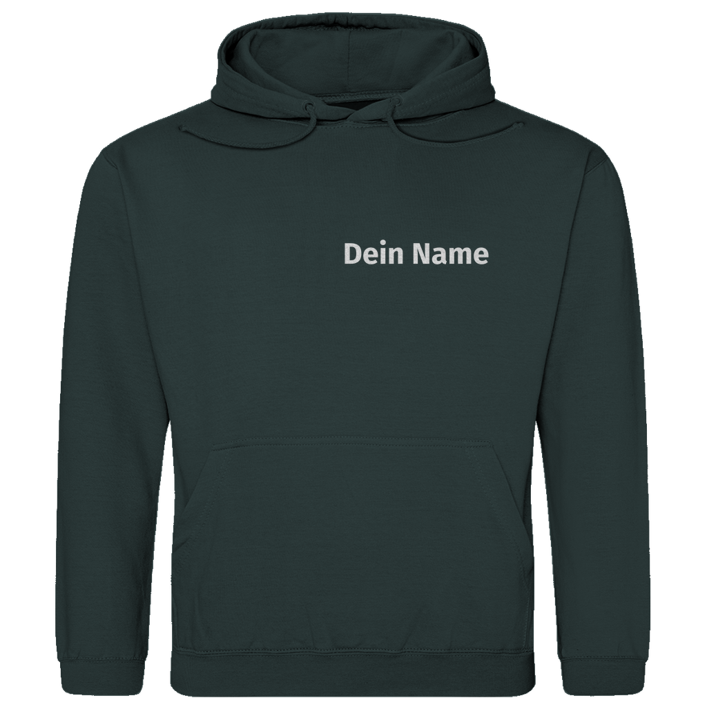 Herren Hoodie - Freiwillige Feuerwehr Grün (Personalisierbar)