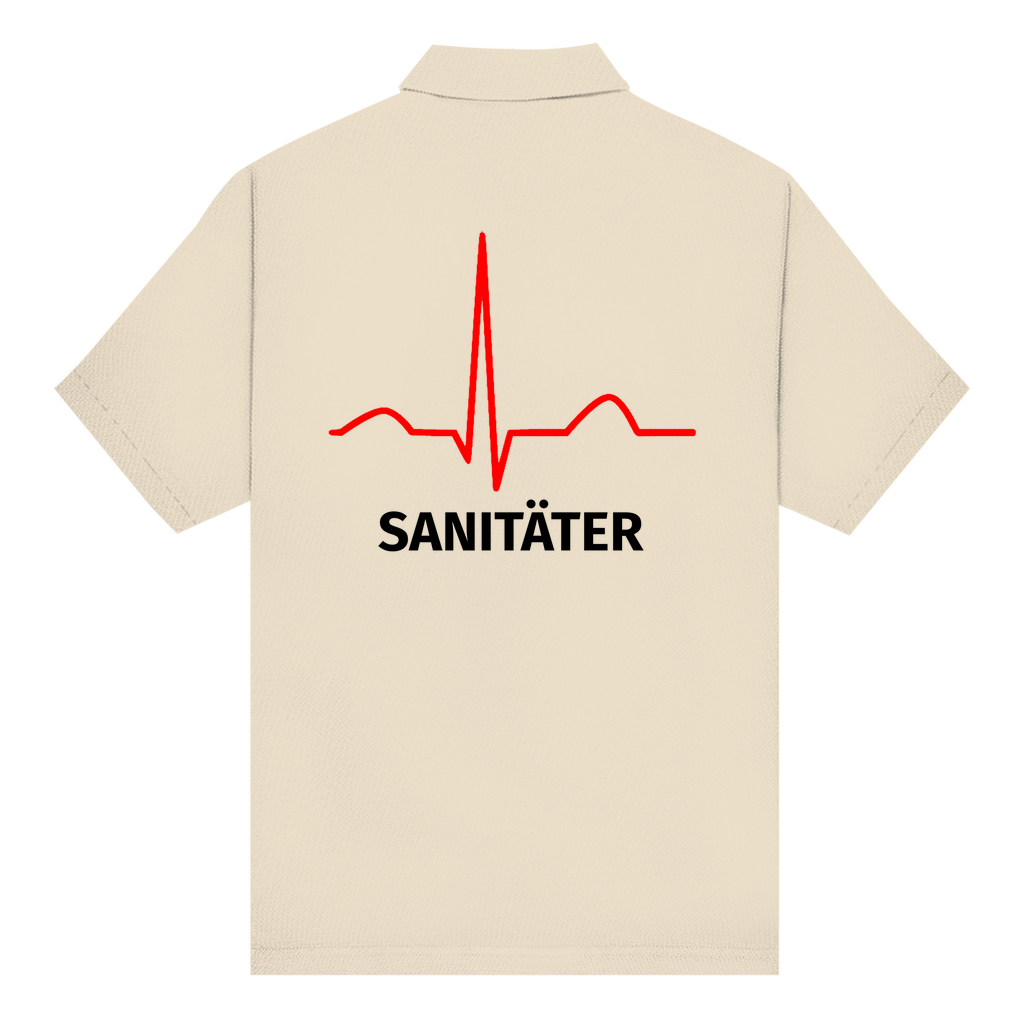 Unisex Poloshirt - EKG Sanitäter