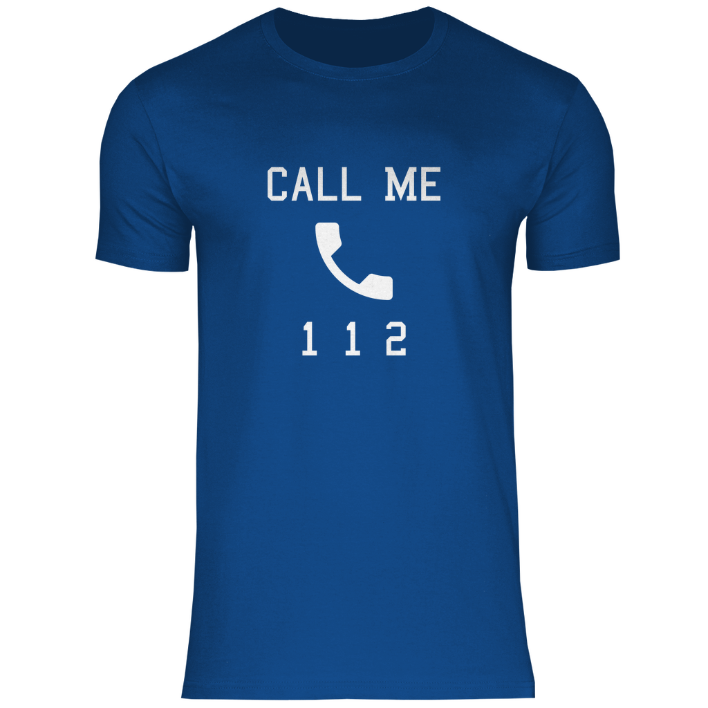 Herren T-Shirt - Call Me 112