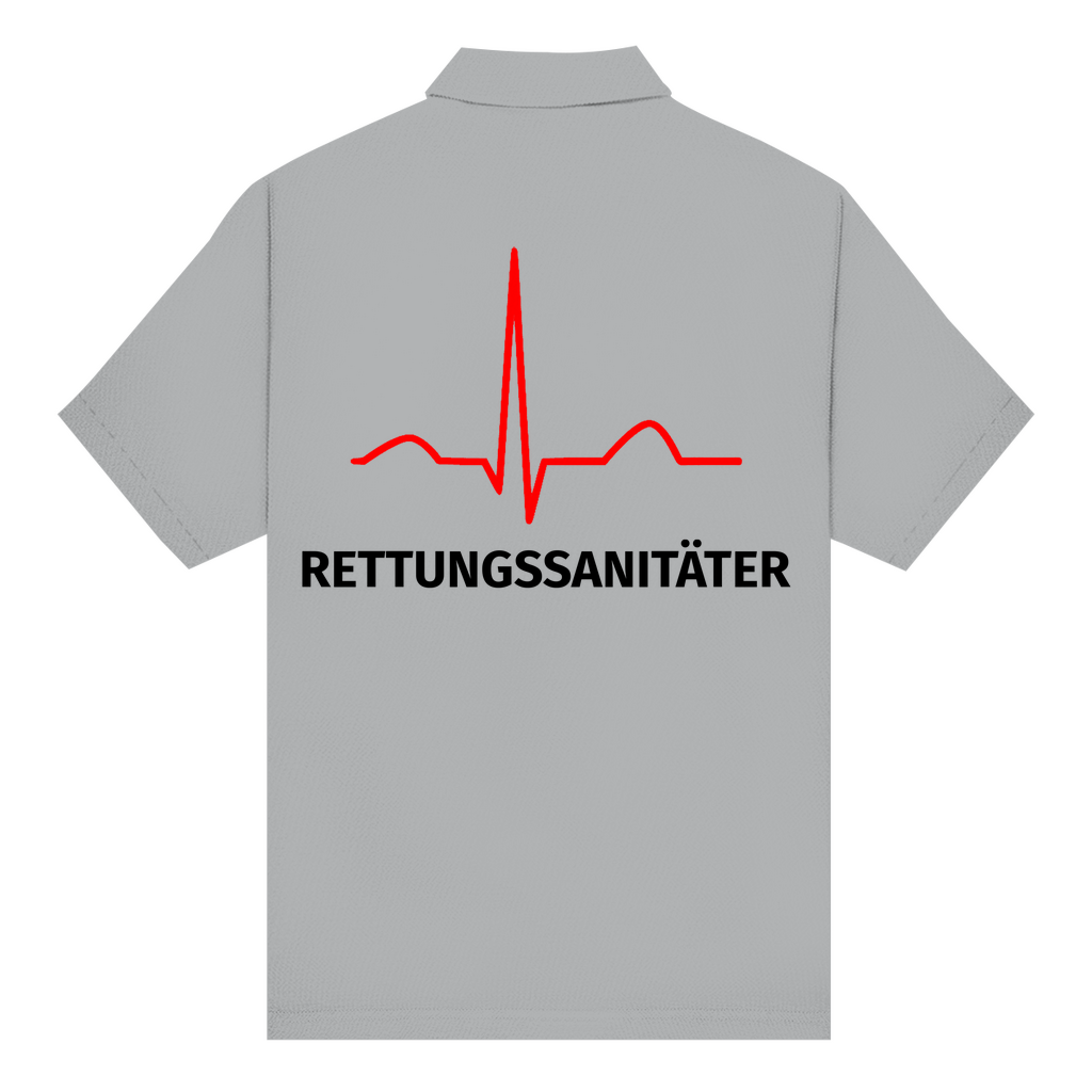 Unisex Poloshirt - EKG Rettungssanitäter