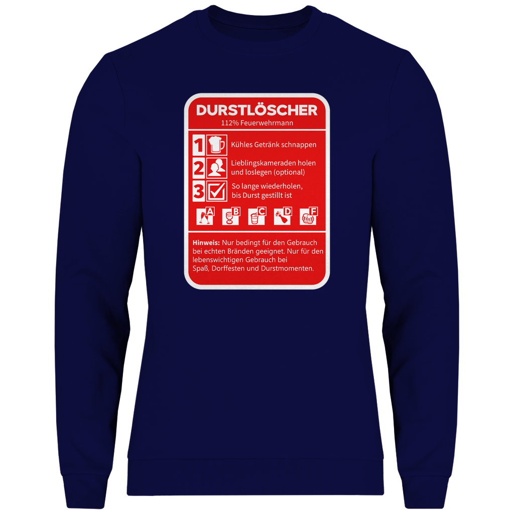 Herren Sweatshirt - Durstlöscher