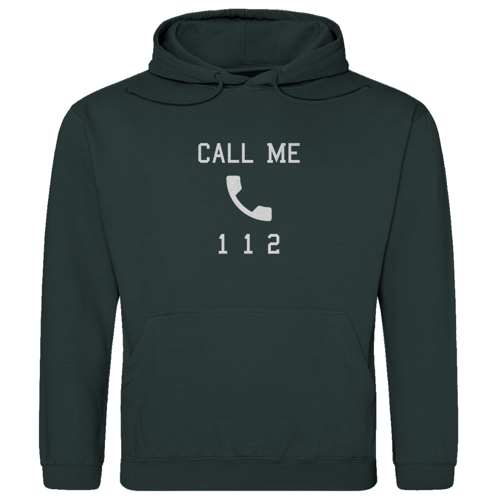 Herren Hoodie - Call Me 112