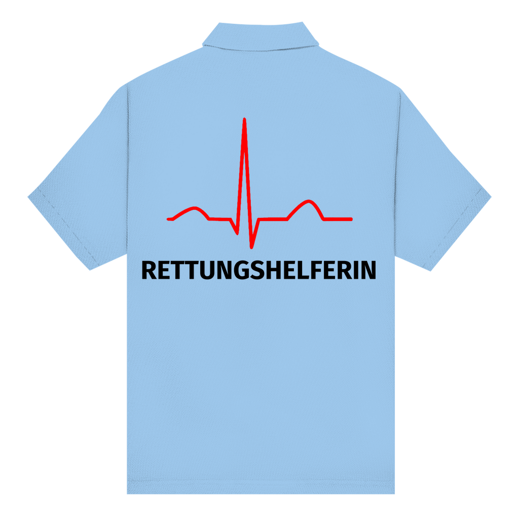 Unisex Poloshirt - EKG Rettungshelferin