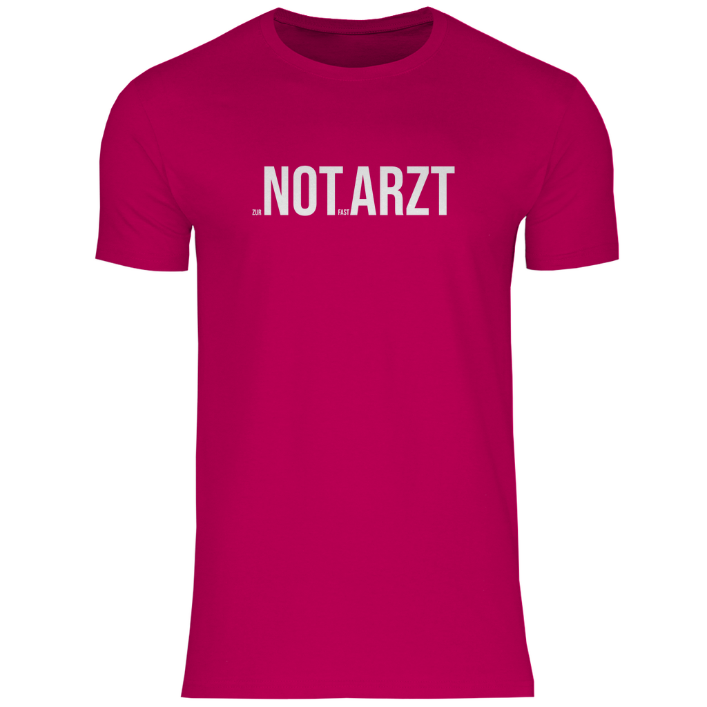 Herren T-Shirt - zur NOT fast ARZT