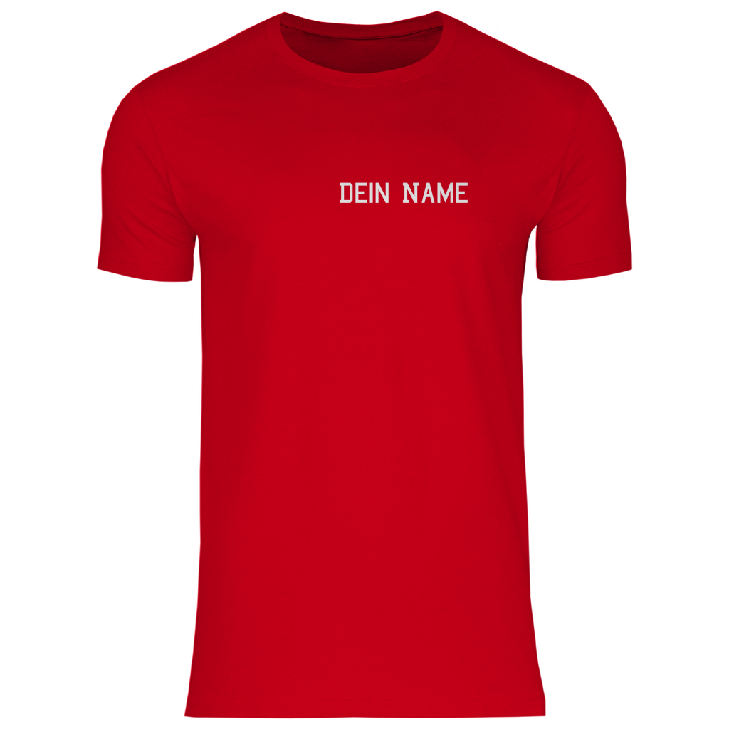 Herren T-Shirt - Fire Department (Personalisierbar)