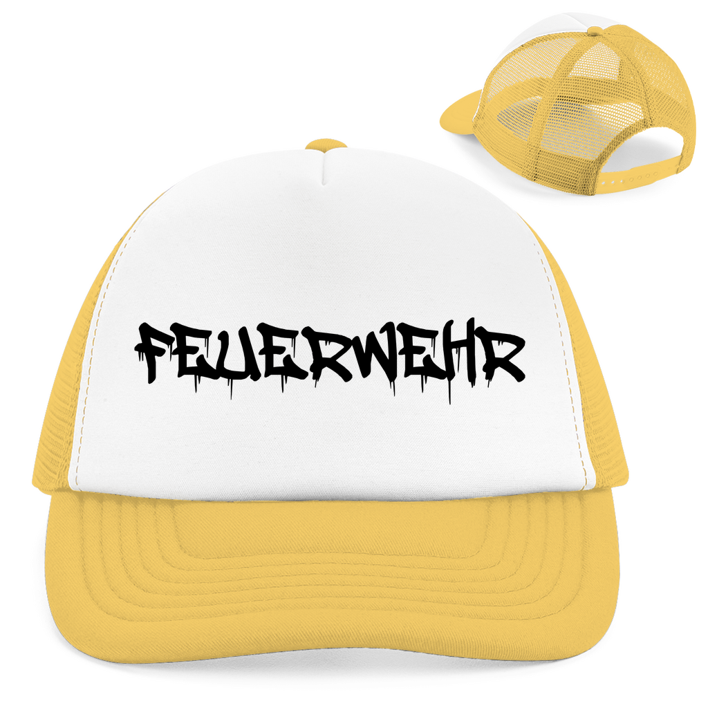 Retro Trucker Cap - Feuerwehr Marker
