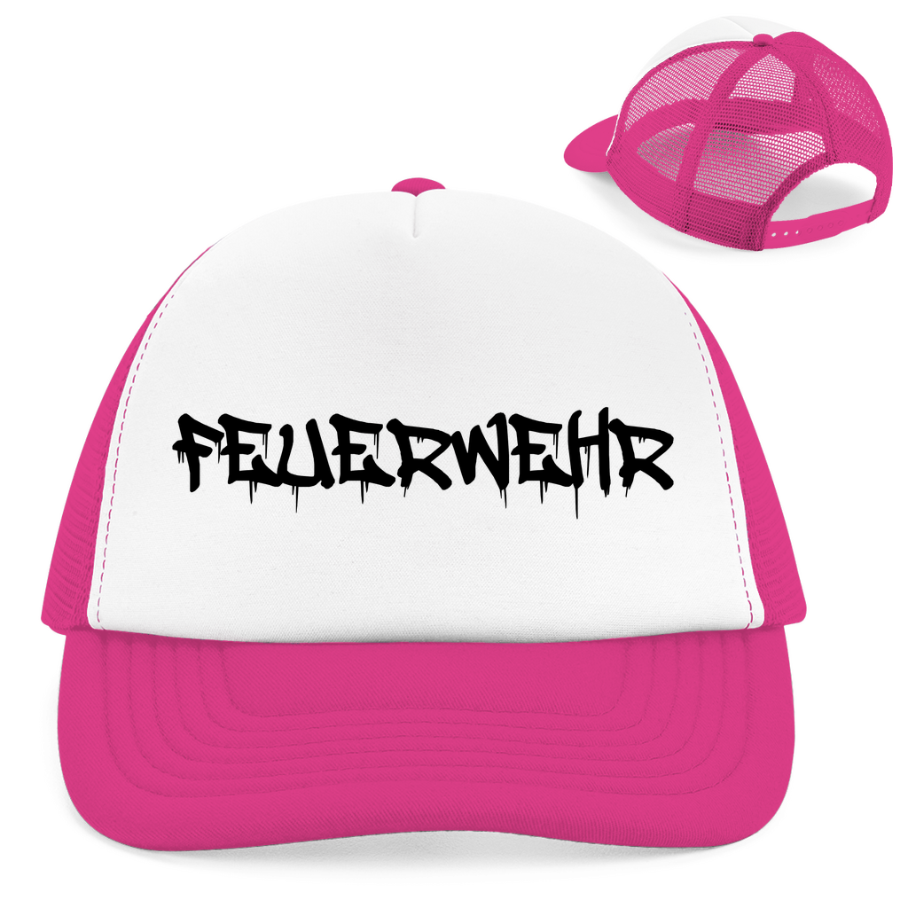 Retro Trucker Cap - Feuerwehr Marker