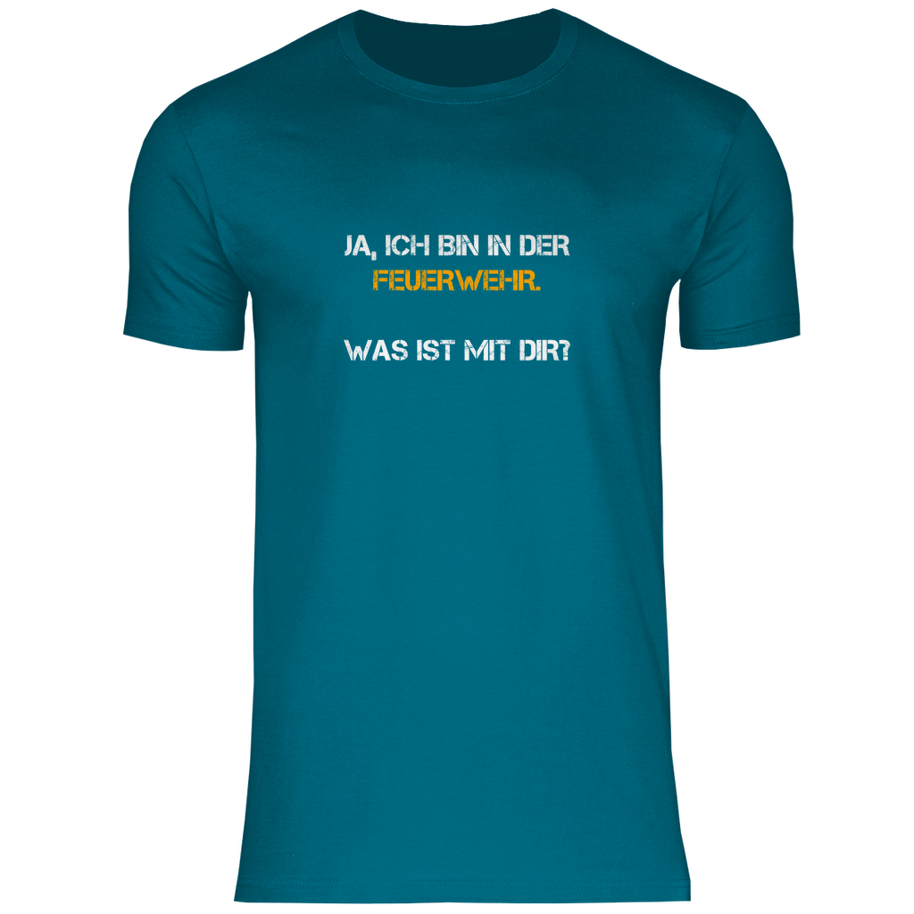 Herren T-Shirt - Ich bin in der Feuerwehr