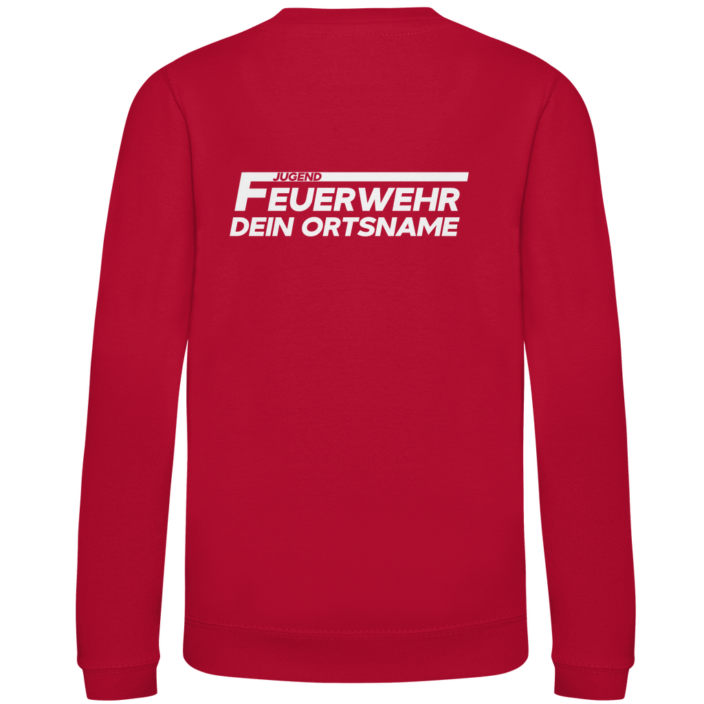 Kinder Sweatshirt - Jugendfeuerwehr (Personalisierbar)
