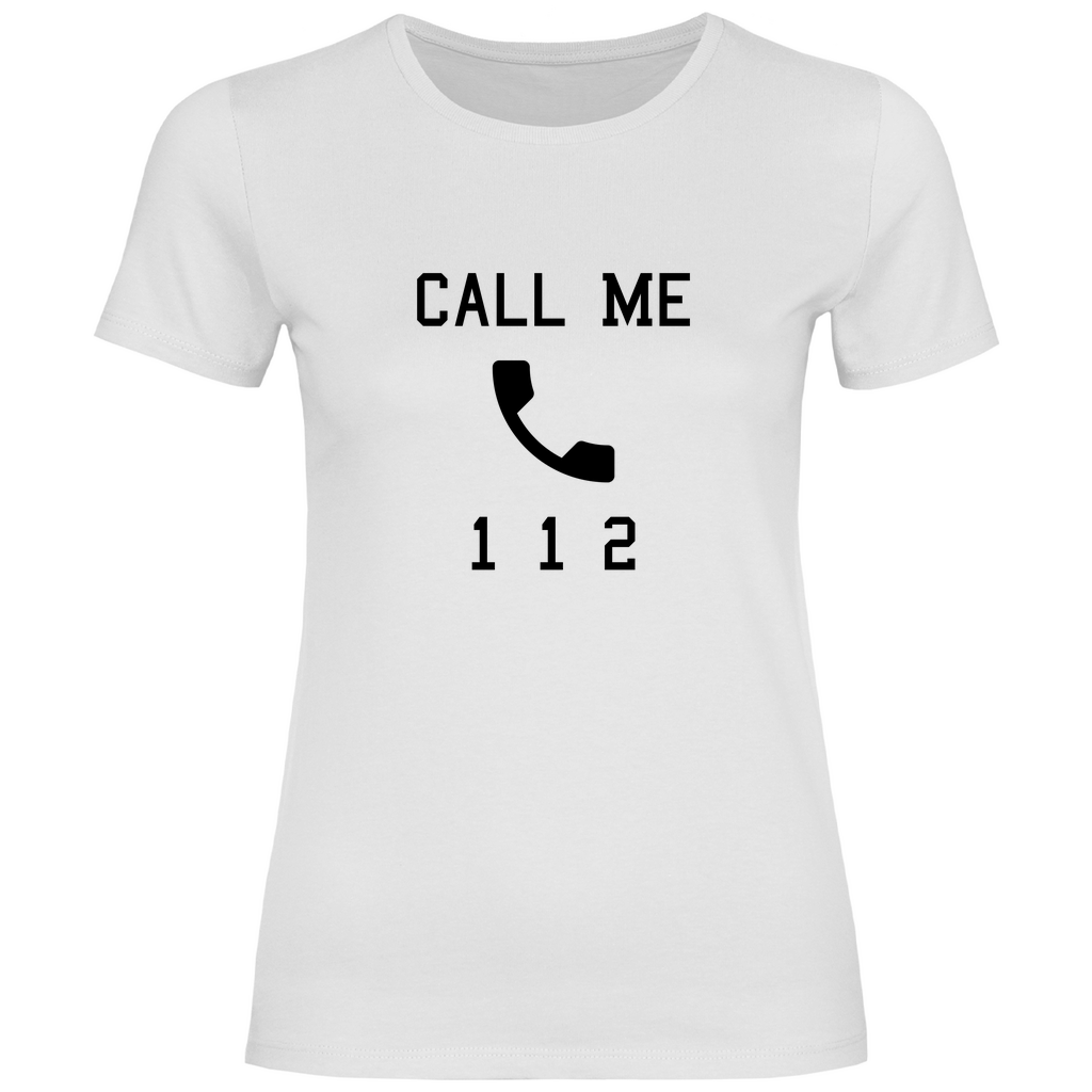 Damen T-Shirt - Call Me 112