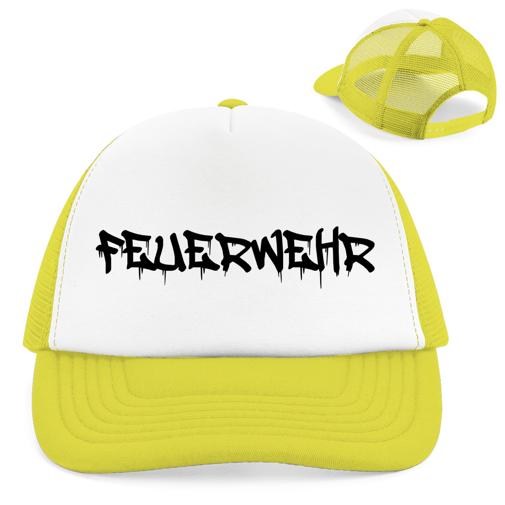 Retro Trucker Cap - Feuerwehr Marker