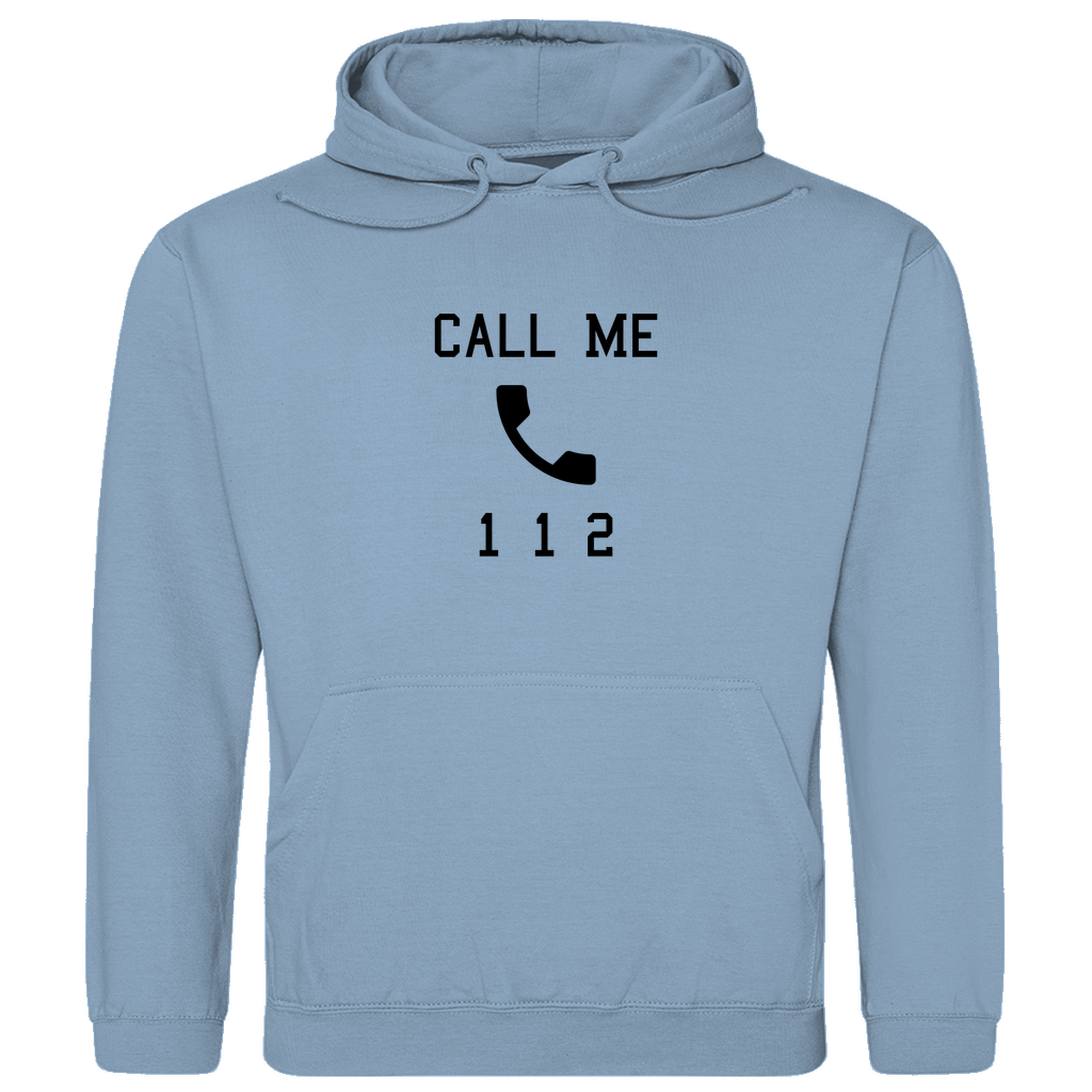 Herren Hoodie - Call Me 112