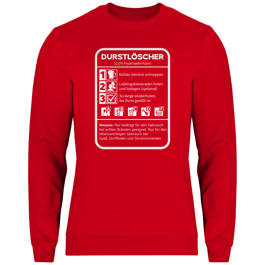 Herren Sweatshirt - Durstlöscher