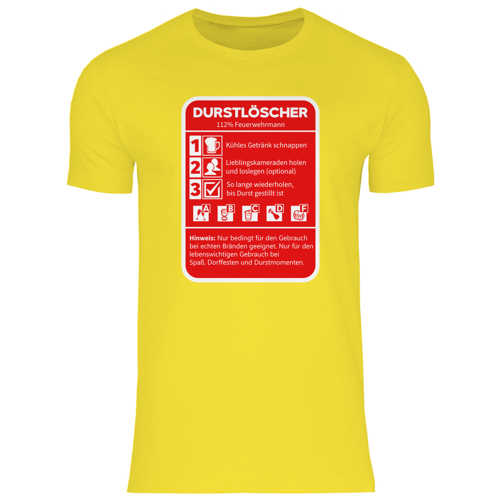 Herren T-Shirt - Durstlöscher