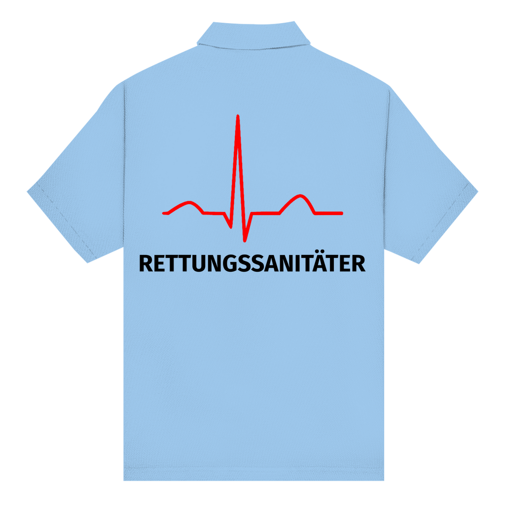 Unisex Poloshirt - EKG Rettungssanitäter