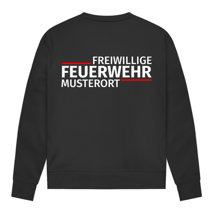 Damen Sweatshirt - Modern Freiwillige Feuerwehr [Personalisierbar]