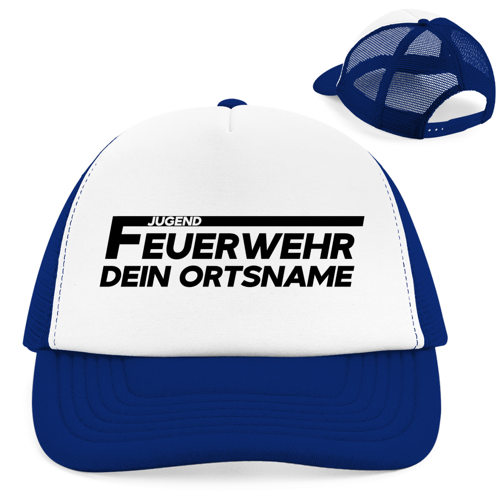 Retro Trucker Cap - Jugendfeuerwehr (Personalisierbar)