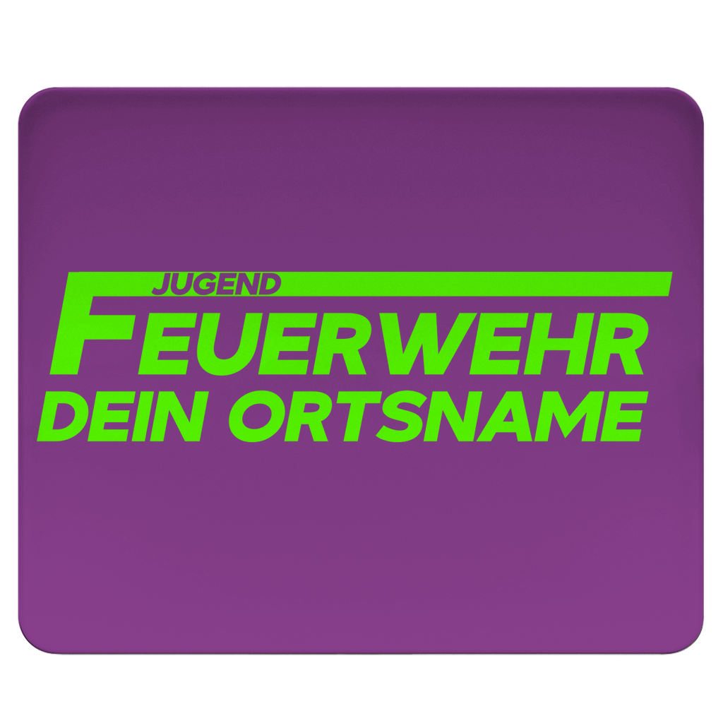 Mousepad - Jugendfeuerwehr Grün [Personalisierbar]