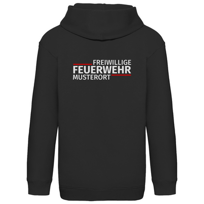 Kinder Hoodie - Modern Freiwillige Feuerwehr [Personalisierbar]