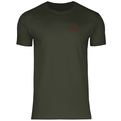 Herren T-Shirt - EKG Rettungsdienst