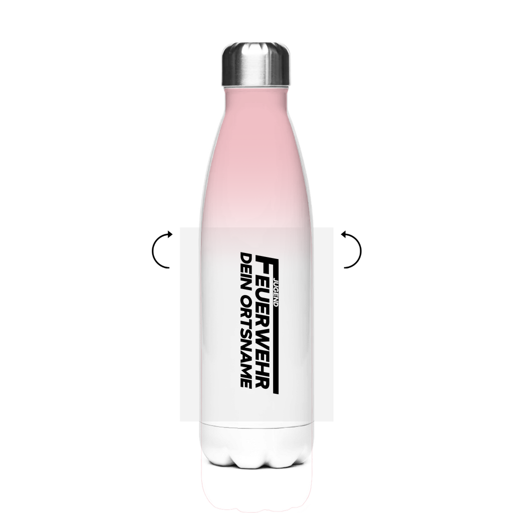 Edelstahl-Thermoflasche - Jugendfeuerwehr [Personalisierbar]