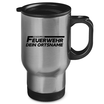 Edelstahl-Thermobecher - Freiwillige Feuerwehr [Personalisierbar]