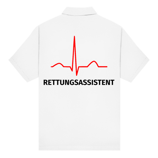 Unisex Poloshirt - EKG Rettungsassistent