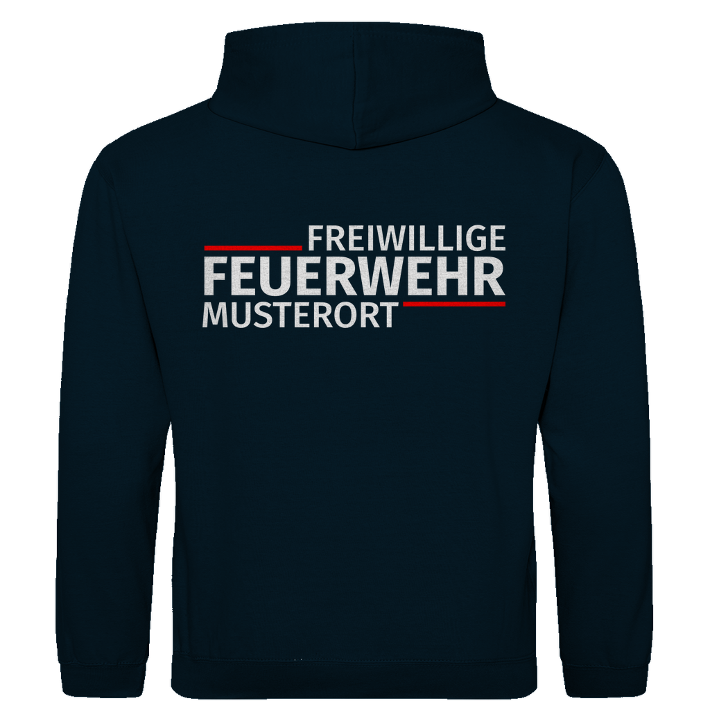 Herren Hoodie - Modern Freiwillige Feuerwehr [Personalisierbar]