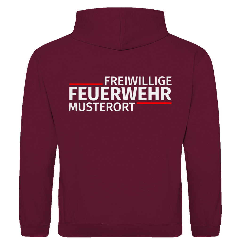 Herren Hoodie - Modern Freiwillige Feuerwehr [Personalisierbar]