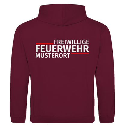 Herren Hoodie - Modern Freiwillige Feuerwehr [Personalisierbar]