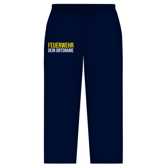 Jogginghose - Feuerwehr Schriftzug (Personalisierbar)