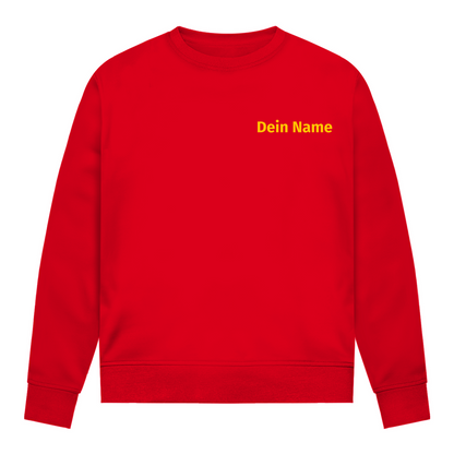 Damen Sweatshirt - Freiwillige Feuerwehr Gelb [Personalisierbar]