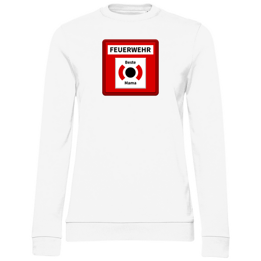 Damen Sweatshirt - Brandmelder Beste Mama
