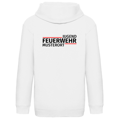 Kinder Hoodie - Modern Jugendfeuerwehr [Personalisierbar]