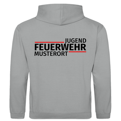 Herren Hoodie - Modern Jugendfeuerwehr [Personalisierbar]