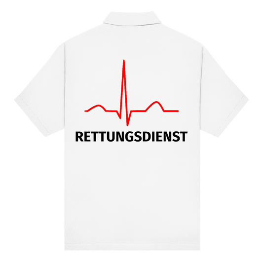 Unisex Poloshirt - EKG Rettungsdienst
