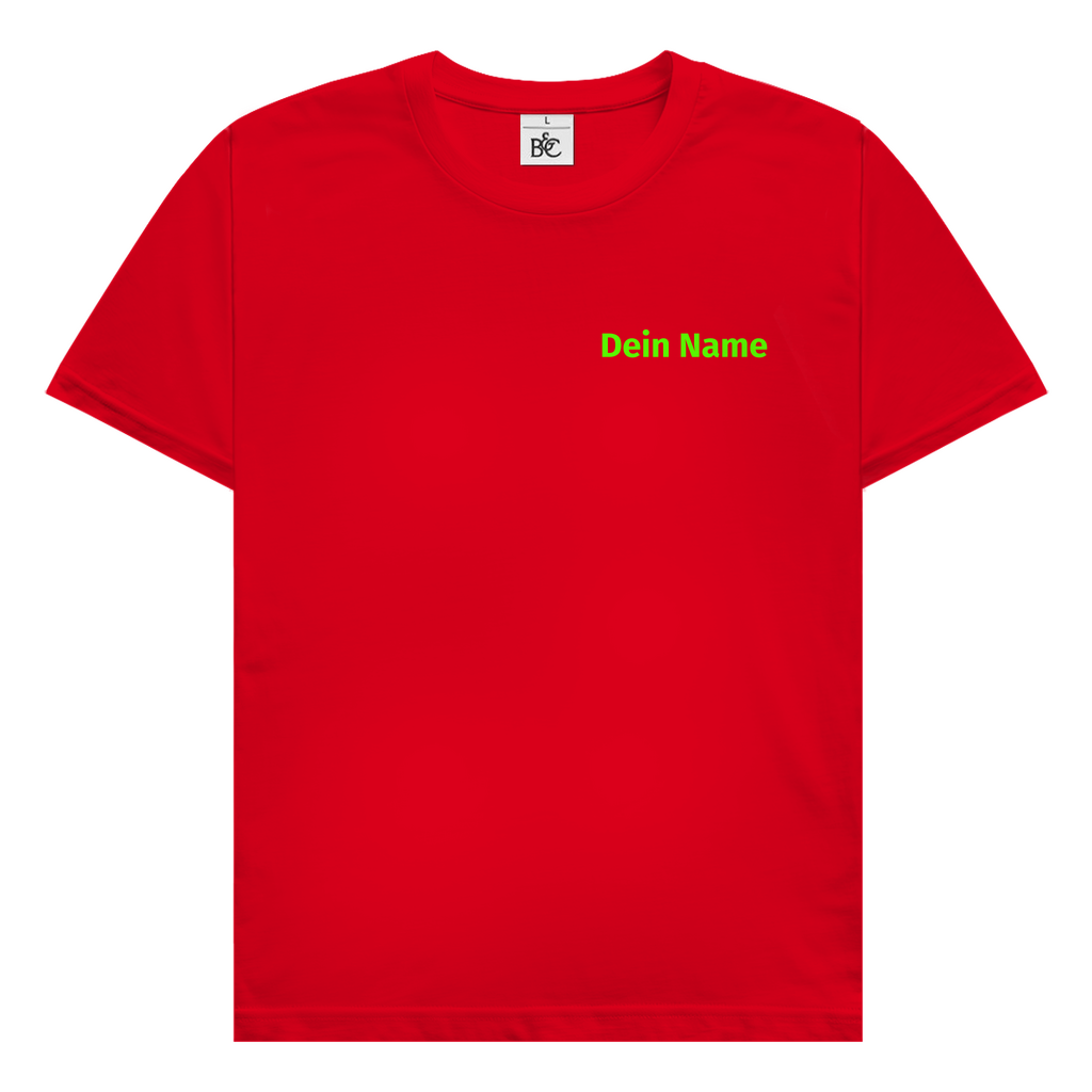 Herren T-Shirt - Freiwillige Feuerwehr Grün [Personalisierbar]