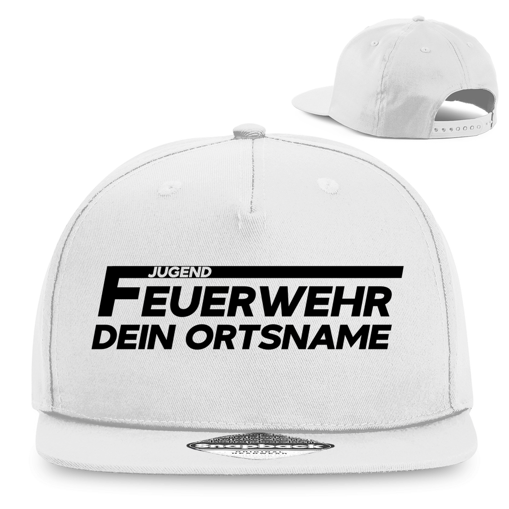 Snapback Rapper Cap - Jugendfeuerwehr [Personalisierbar]