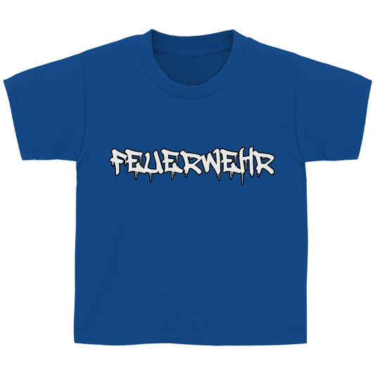 Kinder Basic T-Shirt - Feuerwehr Marker