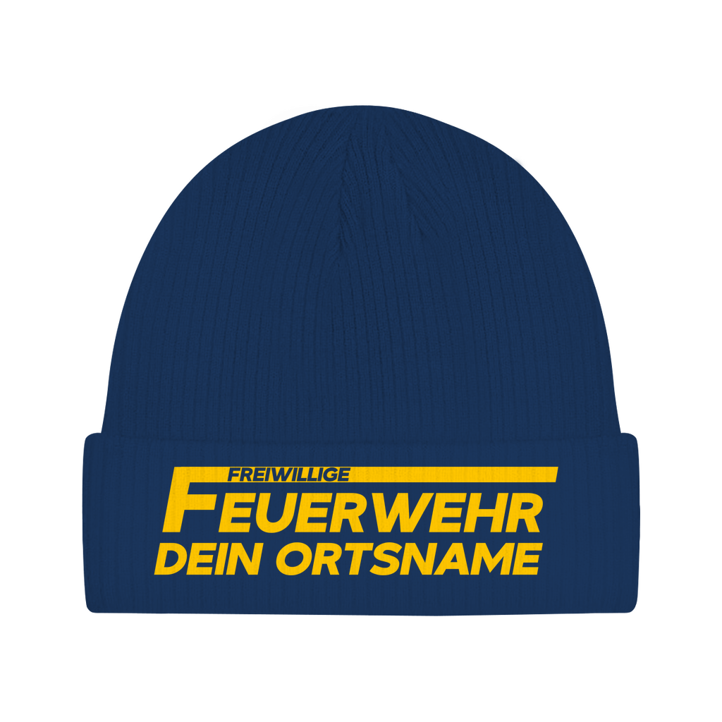 Beanie - Freiwillige Feuerwehr Gelb [Personalisierbar]