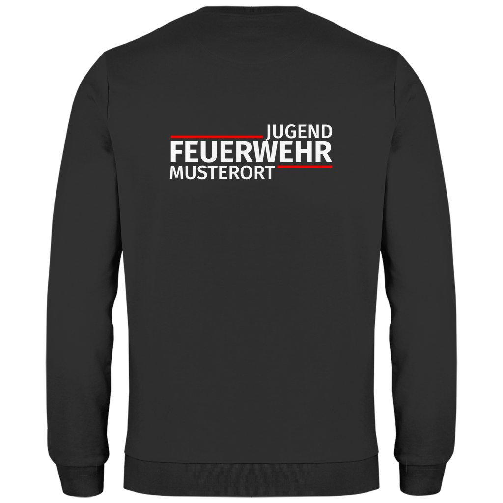Herren Sweatshirt - Modern Jugendfeuerwehr [Personalisierbar]