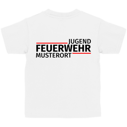 Kinder T-Shirt - Modern Jugendfeuerwehr [Personalisierbar]