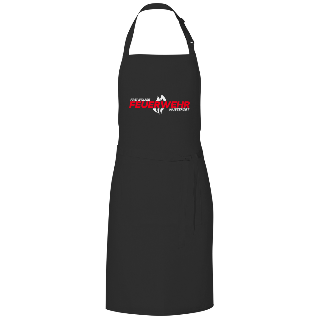 Grillschürze - Flamme Freiwillige Feuerwehr Rot [Personalisierbar]
