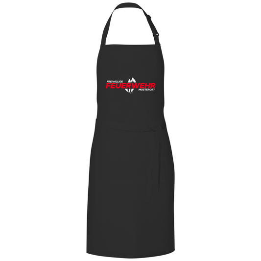 Grillschürze - Flamme Freiwillige Feuerwehr Rot [Personalisierbar]