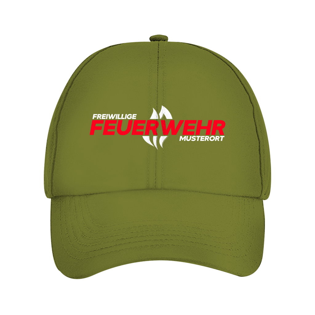 Dad Cap - Flamme Freiwillige Feuerwehr Rot [Personalisierbar]
