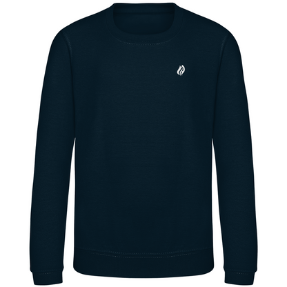 Kinder Sweatshirt - Flamme Freiwillige Feuerwehr Gelb [Personalisierbar]
