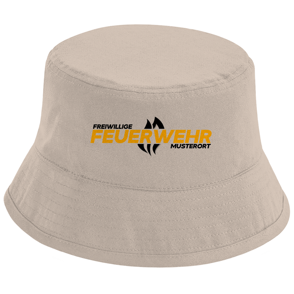 Bucket Hat - Flamme Freiwillige Feuerwehr Gelb [Personalisierbar]