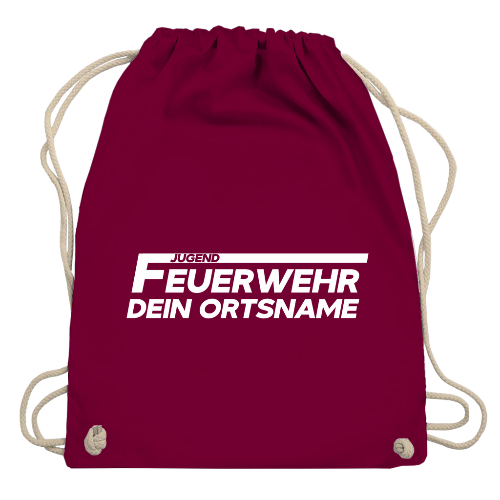 Turnbeutel - Jugendfeuerwehr (Personalisierbar)